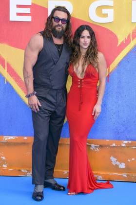 Supergirl UK Fan Event Jason Momoa and Adria Arjona attend the Supergirl UK Sneak Peek Fan Event Adria Arjona is wearing a red Roberto Cavalli gown at the Cineworld cinema, Leicester Square, London. 18th June 2026.  Copyright: xAndrewxSimsx NINTCHDBPICT001090072103