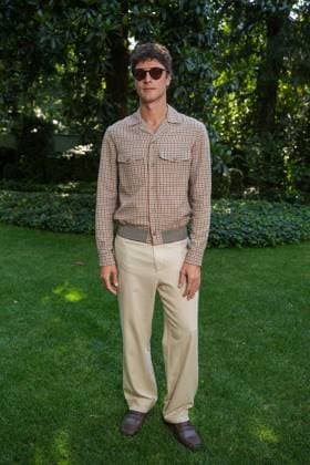 IPA85922585 - Milan, Milan Men™s Fashion Week Spring Summer 2027 - Men™s Fashion, Spring Summer 2027 - TOD™S presentation - arrivals In the photo:  Copyright: xRiccardoxGIordanox xRiccardoxGiordanox 85922585