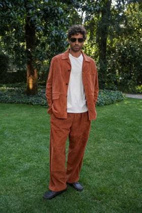 IPA85922616 - Milan, Milan Men™s Fashion Week Spring Summer 2027 - Men™s Fashion, Spring Summer 2027 - TOD™S presentation - arrivals Pictured: Andrew Georgiades  Copyright: xRiccardoxGIordanox xRiccardoxGiordanox 85922616
