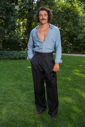 IPA85922479 - Milan, Milan Men™s Fashion Week Spring Summer 2027 - Men™s Fashion, Spring Summer 2027 - TOD™S presentation - arrivals In the photo: Giovanni Zattera  Copyright: xRiccardoxGIordanox xRiccardoxGiordanox 85922479