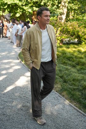 IPA85922614 - Milan, Milan Men™s Fashion Week Spring Summer 2027 - Men™s Fashion, Spring Summer 2027 - TOD™S presentation - arrivals Pictured: Orlando Bloom  Copyright: xRiccardoxGIordanox xRiccardoxGiordanox 85922614
