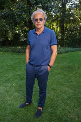 IPA85922615 - Milan, Milan Men™s Fashion Week Spring Summer 2027 - Men™s Fashion, Spring Summer 2027 - TOD™S presentation - arrivals Pictured: Andrea Della Valle  Copyright: xRiccardoxGIordanox xRiccardoxGiordanox 85922615