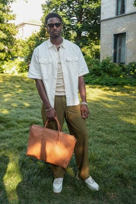 IPA85922746 - Milan, Milan Men™s Fashion Week Spring Summer 2027 - Men™s Fashion, Spring Summer 2027 - TOD™S presentation - arrivals Pictured: Jaren Jackson Jr.  Copyright: xRiccardoxGIordanox xRiccardoxGiordanox 85922746
