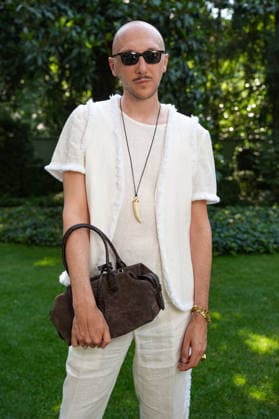 IPA85922557 - Milan, Milan Men™s Fashion Week Spring Summer 2027 - Men™s Fashion, Spring Summer 2027 - TOD™S presentation - arrivals In the photo: Mattia Boffi Valagussa  Copyright: xRiccardoxGIordanox xRiccardoxGiordanox 85922557