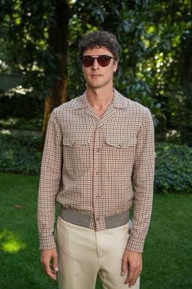 IPA85922593 - Milan, Milan Men™s Fashion Week Spring Summer 2027 - Men™s Fashion, Spring Summer 2027 - TOD™S presentation - arrivals In the photo:  Copyright: xRiccardoxGIordanox xRiccardoxGiordanox 85922593