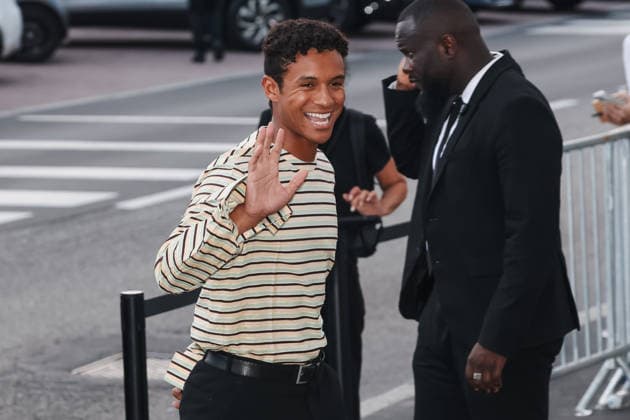 IPA85924094 - Milan, Milan Fashion Week Menswear Spring Summer 2027 - Men s Fashion, Spring Summer 2027 - Prada Afterparty - Guests arriving. Pictured: Jaafar Jackson (American actor and singer, nephew of Michael Jackson)  Copyright: xAlessandroxBremecx xx 85924094