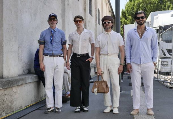 IPA85924209 - Milan, Milan Men s Fashion Week: Spring Summer 2026 2027 - Men s Fashion, Spring Summer 2026 - PRADA fashion show  Copyright: xLucaxPontix xLucaPonti IpaAgencyx 85924209