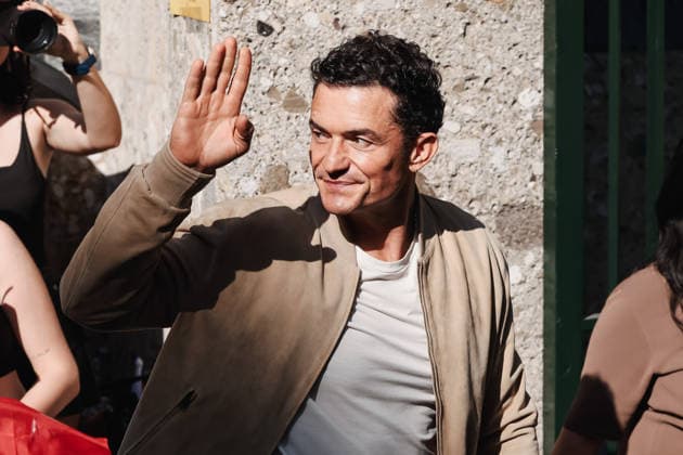 IPA85925238 - Milan, Milan Fashion Week Menswear Spring Summer 2027 - Men s Fashion, Spring Summer 2027 - Tod s Show - Guests arriving. Pictured: Orlando Bloom (British actor)  Copyright: xAlessandroxBremecx xx 85925238