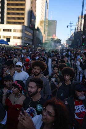 SaO PAULO, SP - 21.06.2026: MARCHA DA MACONHA EM SaO PAULO - Marijuana March in Sao Paulo. Demonstration for the legalization of marijuana. Paulista Avenue. Organizers criticize the criminalization of growing the plant, structural racism, violence due to the war on drugs, and difficulty accessing medicinal cannabis treatments. x2966746x  IanxMaenfeld