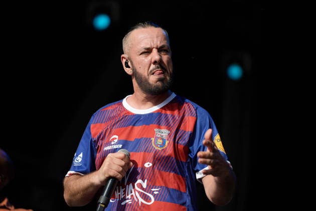 ROCK IN RIO LISBOA 2026 ROCK IN RIO LISBOA: Sam The Kid performing at Palco Musica Valley on second day of Rock In Rio Lisboa, at Parque Tejo, in Lisbon, Portugal, this Sunday 21. (Photo: Bruno de Carvalho Brazil Photo Press) Lisboa Parque das Nacoes Lisboa Portugal Copyright: xBrunoxdexCarvalhox