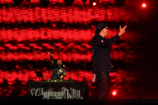 ROCK IN RIO LISBOA 2026 ROCK IN RIO LISBOA: Cypress Hill performing at Palco Mundo on second day of Rock In Rio Lisboa, at Parque Tejo, in Lisbon, Portugal, this Sunday 21. (Photo: Bruno de Carvalho Brazil Photo Press) Lisboa Parque das Nacoes Lisboa Portugal Copyright: xBrunoxdexCarvalhox