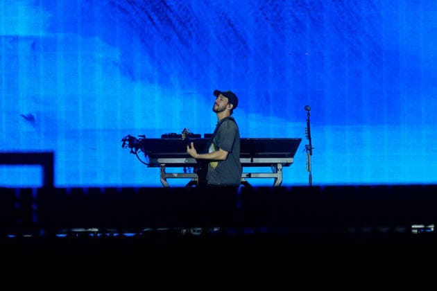 ROCK IN RIO LISBOA 2026 ROCK IN RIO LISBOA: Linkin Park performing at Palco Mundo on second day of Rock In Rio Lisboa, at Parque Tejo, in Lisbon, Portugal, this Sunday 21. (Photo: Bruno de Carvalho Brazil Photo Press) Lisboa Parque das Nacoes Lisboa Portugal Copyright: xBrunoxdexCarvalhox
