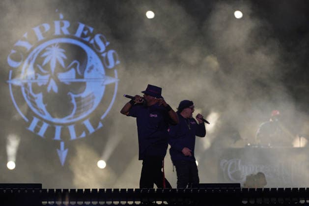 ROCK IN RIO LISBOA 2026 ROCK IN RIO LISBOA: Cypress Hill performing at Palco Mundo on second day of Rock In Rio Lisboa, at Parque Tejo, in Lisbon, Portugal, this Sunday 21. (Photo: Bruno de Carvalho Brazil Photo Press) Lisboa Parque das Nacoes Lisboa Portugal Copyright: xBrunoxdexCarvalhox