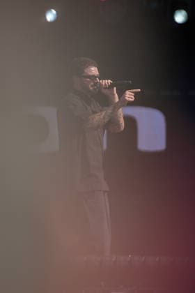 ROCK IN RIO LISBOA 2026 ROCK IN RIO LISBOA: Grandson performing at Palco Mundo on second day of Rock In Rio Lisboa, at Parque Tejo, in Lisbon, Portugal, this Sunday 21. (Photo: Bruno de Carvalho Brazil Photo Press) Lisboa Parque das Nacoes Lisboa Portugal Copyright: xBrunoxdexCarvalhox