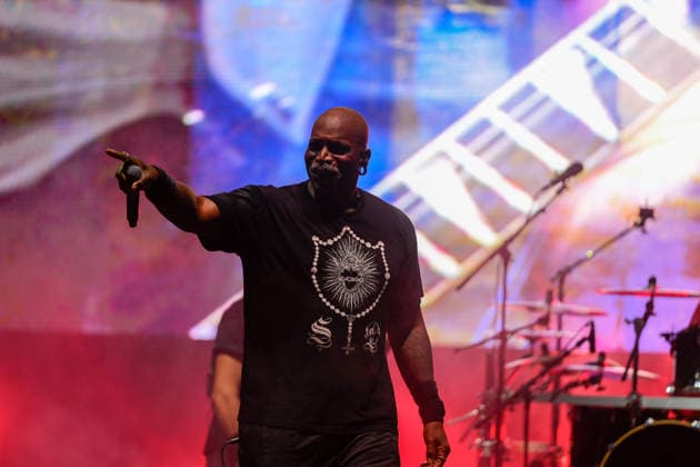 ROCK IN RIO LISBOA 2026 ROCK IN RIO LISBOA: Sepultura performing at Palco Music Valley on second day of Rock In Rio Lisboa, at Parque Tejo, in Lisbon, Portugal, this Sunday 21. (Photo: Bruno de Carvalho Brazil Photo Press) Lisboa Parque das Nacoes Lisboa Portugal Copyright: xBrunoxdexCarvalhox