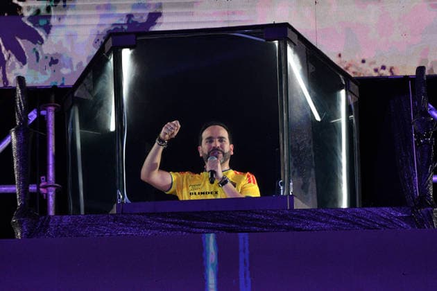 Abelardo de la Espriella celebrates presidential election victory in Colombia BARRANQUILLA, COLOMBIA - JUNE 21: Abelardo de la Espriella, candidate of the National Salvation Movement (Salvacion Nacional), celebrates after winning Colombia s 2026 presidential runoff election in Barranquilla, Colombia, on June 21, 2026. Cristian Acosta Anadolu Barranquilla Colombia. Editorial use only. Please get in touch for any other usage.  Copyright: x2026xAnadoluxCristianxAcostax