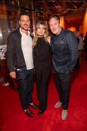 ABB BURDA-Tobias Licht, Ina Paule Klink und Martin Stange zu Gast auf der Aftershow Party bei dem Felix Burda Award in der KAXICA am Brandenburger Tor am 21.06.2026 in Berlin Berlin Deutschland *** ABB BURDAs Tobias Licht, Ina Paule Klink, and Martin Stange attended the after-show party for the Felix Burda Award at KAXICA near the Brandenburg Gate on June 21, 2026, in Berlin, Germany,detected_source_language