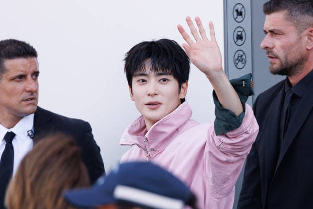 News - Prada - Arrivals - Milan Fashion Week - Menswear Spring Summer 2027 MILAN, ITALY - JUNE 21, 2026: Jaehyun attend the Prada fashion show during the Milan Fashion Week - Menswear Spring Summer 2027 on June 21, 2026 in Milan, Italy. Photo: Cinzia Camela. Milan Fondazione Prada Italy Copyright: xCinziaxCamelax xLiveMediax LPN_2530009