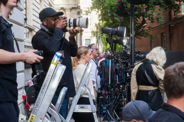 . 22 06 2026. London, United Kingdom. Ongoing Developments Downing Street. Ongoing developments in Downing Street over rumours of PM Keir Starmer resigning.  xMartynxWheatleyx xi-Imagesx IIM-26845-0003