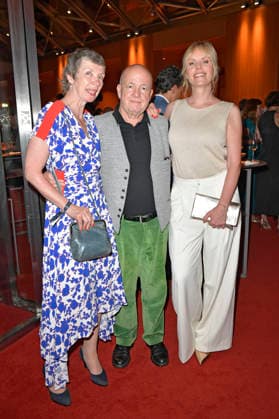 Anna Stieblich, Didi Danquart und Melanie Marschke bei der 21. Verleihung des Felix Burda Award 2026 im AXICA. Berlin, 21.06.2026 *** Anna Stieblich, Didi Danquart, and Melanie Marschke at the 21st Felix Burda Award ceremony in 2026 at AXICA Berlin, June 21, 2026,detected_source_language Foto:xM.xBehrensx xFuturexImagex burda_6663