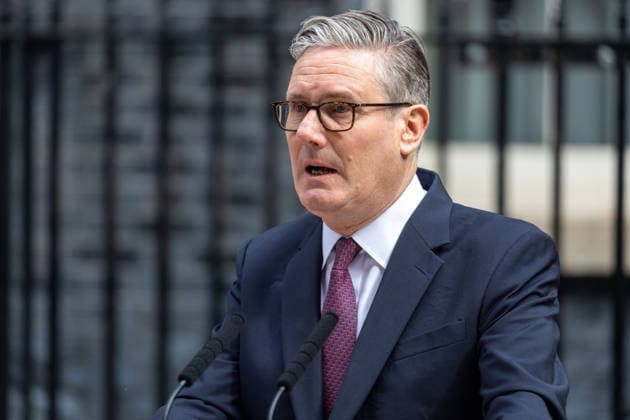 Keir Starmer resigns as UK Prime Minister LONDON, UNITED KINGDOM - JUNE 22: UK Prime Minister Keir Starmer makes his resignation statement outside 10 Downing Street in London, United Kingdom on June 22, 2026. Ilyas Tayfun Salci Anadolu London United Kingdom. Editorial use only. Please get in touch for any other usage.  Copyright: x2026xAnadoluxIlyasxTayfunxSalcix