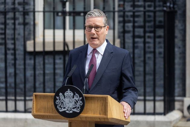 Keir Starmer resigns as UK Prime Minister LONDON, UNITED KINGDOM - JUNE 22: UK Prime Minister Keir Starmer makes his resignation statement outside 10 Downing Street in London, United Kingdom on June 22, 2026. Ilyas Tayfun Salci Anadolu London United Kingdom. Editorial use only. Please get in touch for any other usage.  Copyright: x2026xAnadoluxIlyasxTayfunxSalcix