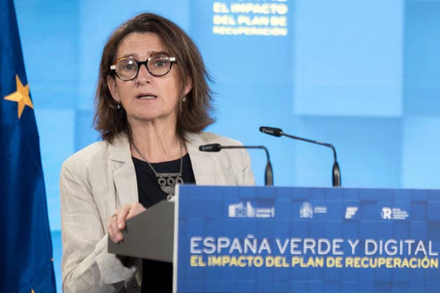 Sánchez closes the event Green and Digital Spain  Copyright: xDiegoxRadamÃ sx 7614179