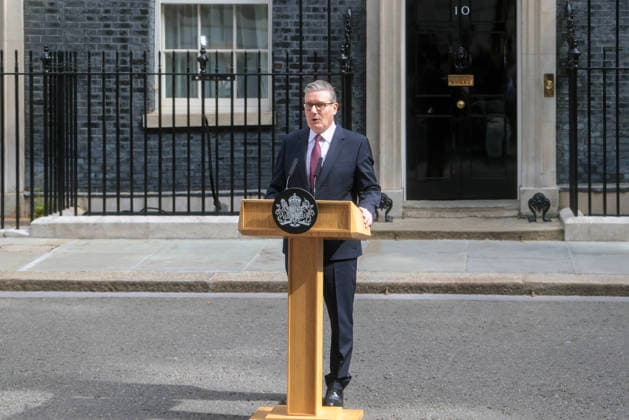 . 22 06 2026. London, United Kingdom. Keir Starmer Resigns. Keir Starmer resignation in Downing Street.  xMartynxWheatleyx xi-Imagesx IIM-26845-0019