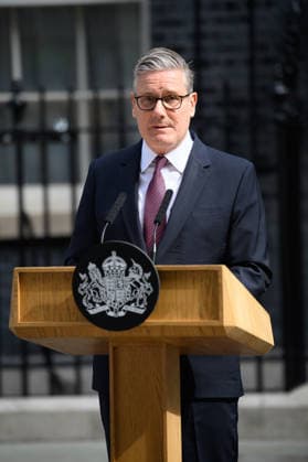 British PM Keir Starmer Announces his Resignation - Downing Street, London, UK - Monday 22 June 2026 British Prime Minister Sir Keir Starmer announces his resignation in Downing Street in London, England, UK on Monday 22 June, 2026., Credit:Justin Ng Avalon UK, England, London, Downing Street  Copyright: xJustinxNgx xAvalonx 1111764071
