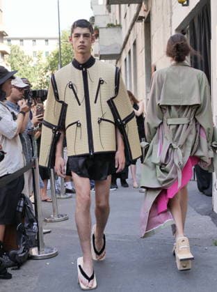 IPA85935876 - Milan, Milan Men s Fashion Week: spring summer 2026 2027 - Men s Fashion, Spring Summer 2026 - Setchu Fashion Show  Copyright: xLucaxPontix xLucaPonti IpaAgencyx 85935876