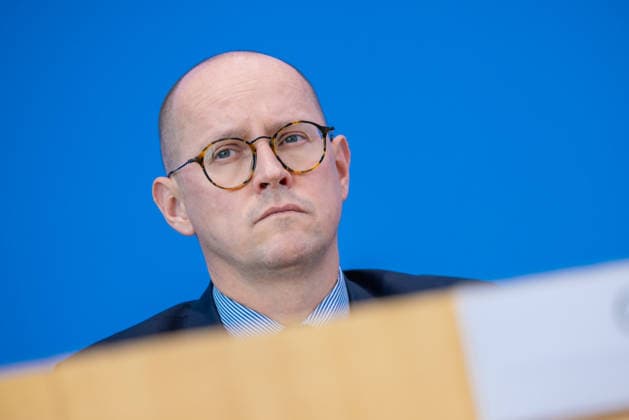 Regierungspressekonferenz vom 22. Juni 2026. Deutschland, Berlin: Sprecher des Auswärtigen Amts Martin Giese. *** Government Press Conference on June 22, 2026, Berlin, Germany; Martin Giese, Spokesperson for the Federal Foreign Office,detected_source_language