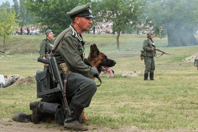 BELARUS, BREST - JUNE 22, 2026: A military-historical re-enactment at the Brest Fortress. The event marks the 85th anniversary of the Nazi German Invasion of the Soviet Union in World War II Brest Belarus  - ZUMAt113 20260622_zaa_t113_142 Copyright: xMaximxMalinovskyx