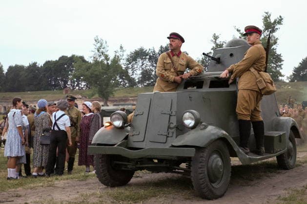 BELARUS, BREST - JUNE 22, 2026: A military-historical re-enactment at the Brest Fortress. The event marks the 85th anniversary of the Nazi German Invasion of the Soviet Union in World War II Brest Belarus  - ZUMAt113 20260622_zaa_t113_148 Copyright: xMaximxMalinovskyx