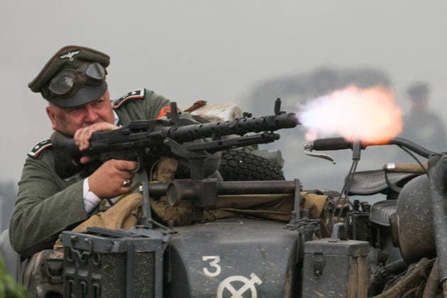 BELARUS, BREST - JUNE 22, 2026: A military-historical re-enactment at the Brest Fortress. The event marks the 85th anniversary of the Nazi German Invasion of the Soviet Union in World War II. Maxim Malinovsky TASS  94130692