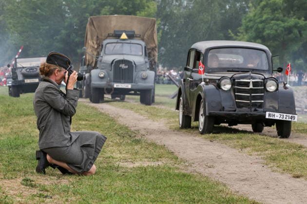 BELARUS, BREST - JUNE 22, 2026: A military-historical re-enactment at the Brest Fortress. The event marks the 85th anniversary of the Nazi German Invasion of the Soviet Union in World War II. Maxim Malinovsky TASS  94130698