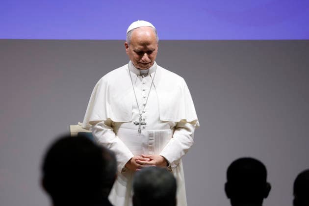 June 22, 2026, Rome, ITALY: Pope Leo XIV during his first visit to the United Nations World Food Programme (WFP) headquarter in Rome, Italy, 22 June 2026. ANSA FABIO FRUSTACI. Rome ITALY  - ZUMAa110 20260622_zaf_a110_004 Copyright: xFabioxFrustacix