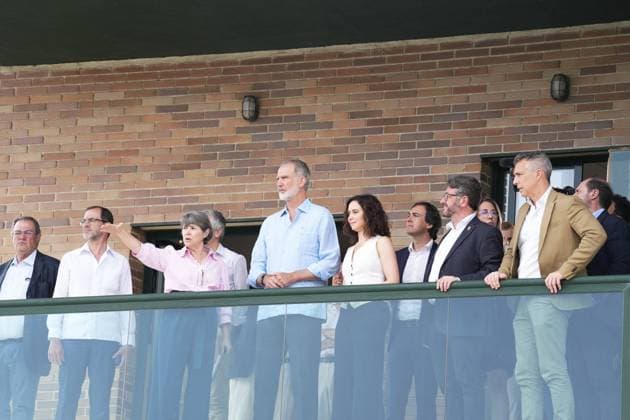 Inauguration of innovation Water and Energy Center during 175 anniverasary of Canal de Isabel II in Madrid on Monday, 22 June 2026. In picture King Felipe VI and Isabel Diaz Ayuso Inaugura el centro de innovación de agua y energía, en el marco de la conmemoración del 175º aniversario de la creación de Canal de Isabel II en Madrid a 22 de Junio de 2026 Sara Cordon Press Cordon Press 
