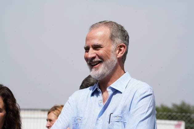 Inauguration of innovation Water and Energy Center during 175 anniverasary of Canal de Isabel II in Madrid on Monday, 22 June 2026. In picture King Felipe VI Inauguracion del centro de innovación de agua y energía, en el marco de la conmemoración del 175º aniversario de la creación de Canal de Isabel II en Madrid a 22 de Junio de 2026 Sara Cordon Press Cordon Press 