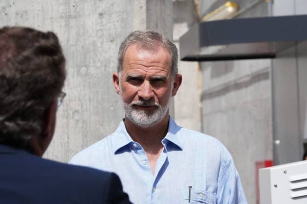 Inauguration of innovation Water and Energy Center during 175 anniverasary of Canal de Isabel II in Madrid on Monday, 22 June 2026. In picture King Felipe VI Inauguracion del centro de innovación de agua y energía, en el marco de la conmemoración del 175º aniversario de la creación de Canal de Isabel II en Madrid a 22 de Junio de 2026 Sara Cordon Press Cordon Press 
