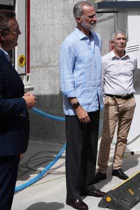 Inauguration of innovation Water and Energy Center during 175 anniverasary of Canal de Isabel II in Madrid on Monday, 22 June 2026. In picture King Felipe VI Inauguracion del centro de innovación de agua y energía, en el marco de la conmemoración del 175º aniversario de la creación de Canal de Isabel II en Madrid a 22 de Junio de 2026 Sara Cordon Press Cordon Press 