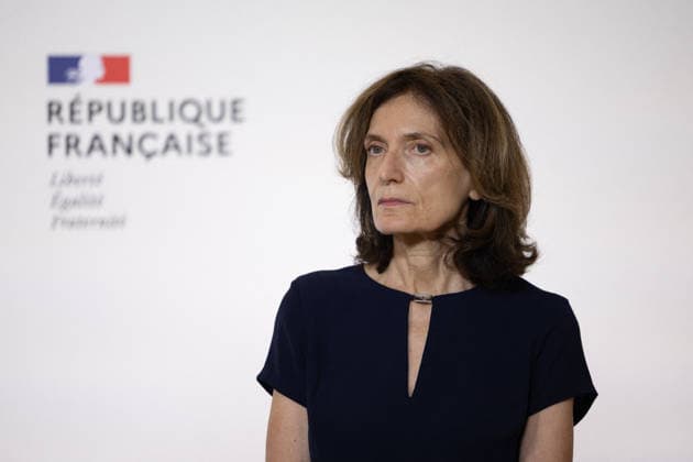 Press conference about the Lyhanna report at Matignon - Paris Chief of the General Inspectorate of Education, Sport and Research committee (Inspection générale de l éducation, du sport et de la recherche - IGESR) Dominique Marchand deliver the results of an inspection report following the Lyhanna child killing case during a press conference at the Hotel Matignon in Paris on June 22, 2026. Photo by Raphael Lafargue ABACAPRESS.COM Paris France  Copyright: xLafarguexRaphael ABACAx