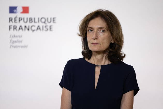 Press conference about the Lyhanna report at Matignon - Paris Chief of the General Inspectorate of Education, Sport and Research committee (Inspection générale de l éducation, du sport et de la recherche - IGESR) Dominique Marchand deliver the results of an inspection report following the Lyhanna child killing case during a press conference at the Hotel Matignon in Paris on June 22, 2026. Photo by Raphael Lafargue ABACAPRESS.COM Paris France  Copyright: xLafarguexRaphael ABACAx