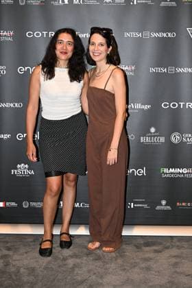 IPA85937235 - Rome: Casa del Cinema. Presentation of the Filming Italy Sardegna Festival. Pictured: Ludovica Galletta, Federica Corti  Copyright: xMaurizioxD Avanzox xDxAvanzo Provvisionatox 85937235