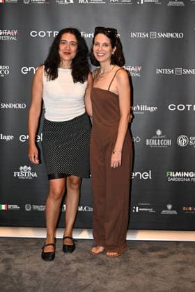 IPA85937241 - Rome: Casa del Cinema. Presentation of the Filming Italy Sardegna Festival. Pictured: Ludovica Galletta, Federica Corti  Copyright: xMaurizioxD Avanzox xDxAvanzo Provvisionatox 85937241