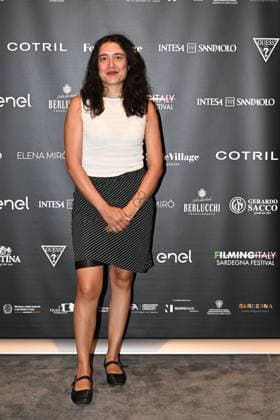 IPA85937243 - Rome: Casa del Cinema. Presentation of the Filming Italy Sardegna Festival. Pictured: Ludovica Galletta  Copyright: xMaurizioxD Avanzox xDxAvanzo Provvisionatox 85937243