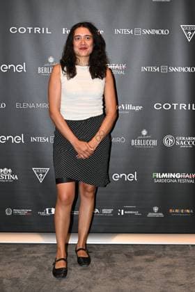 IPA85937245 - Rome: Casa del Cinema. Presentation of the Filming Italy Sardegna Festival. Pictured: Ludovica Galletta  Copyright: xMaurizioxD Avanzox xDxAvanzo Provvisionatox 85937245