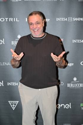 IPA85937290 - Rome: Casa del Cinema. Presentation of the Filming Italy Sardegna Festival. Pictured: Gabriele Cirilli  Copyright: xMaurizioxD Avanzox xDxAvanzo Provvisionatox 85937290