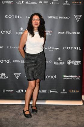 IPA85937249 - Rome: Casa del Cinema. Presentation of the Filming Italy Sardegna Festival. Pictured: Ludovica Galletta  Copyright: xMaurizioxD Avanzox xDxAvanzo Provvisionatox 85937249