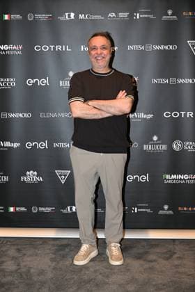 IPA85937287 - Rome: Casa del Cinema. Presentation of the Filming Italy Sardegna Festival. Pictured: Gabriele Cirilli  Copyright: xMaurizioxD Avanzox xDxAvanzo Provvisionatox 85937287