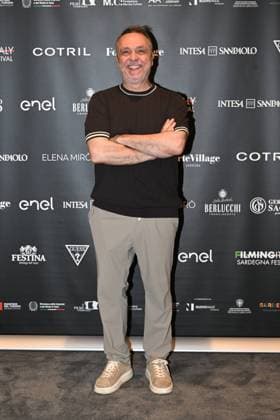 IPA85937288 - Rome: Casa del Cinema. Presentation of the Filming Italy Sardegna Festival. Pictured: Gabriele Cirilli  Copyright: xMaurizioxD Avanzox xDxAvanzo Provvisionatox 85937288